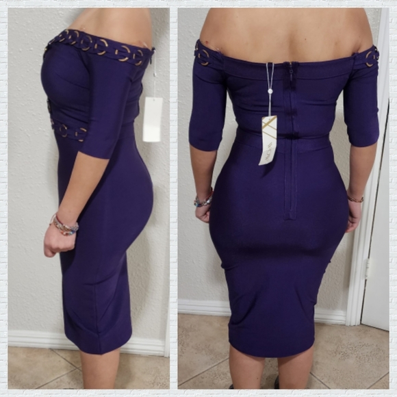 WOW COUTURE BODYCON DRESS - Picture 2 of 9